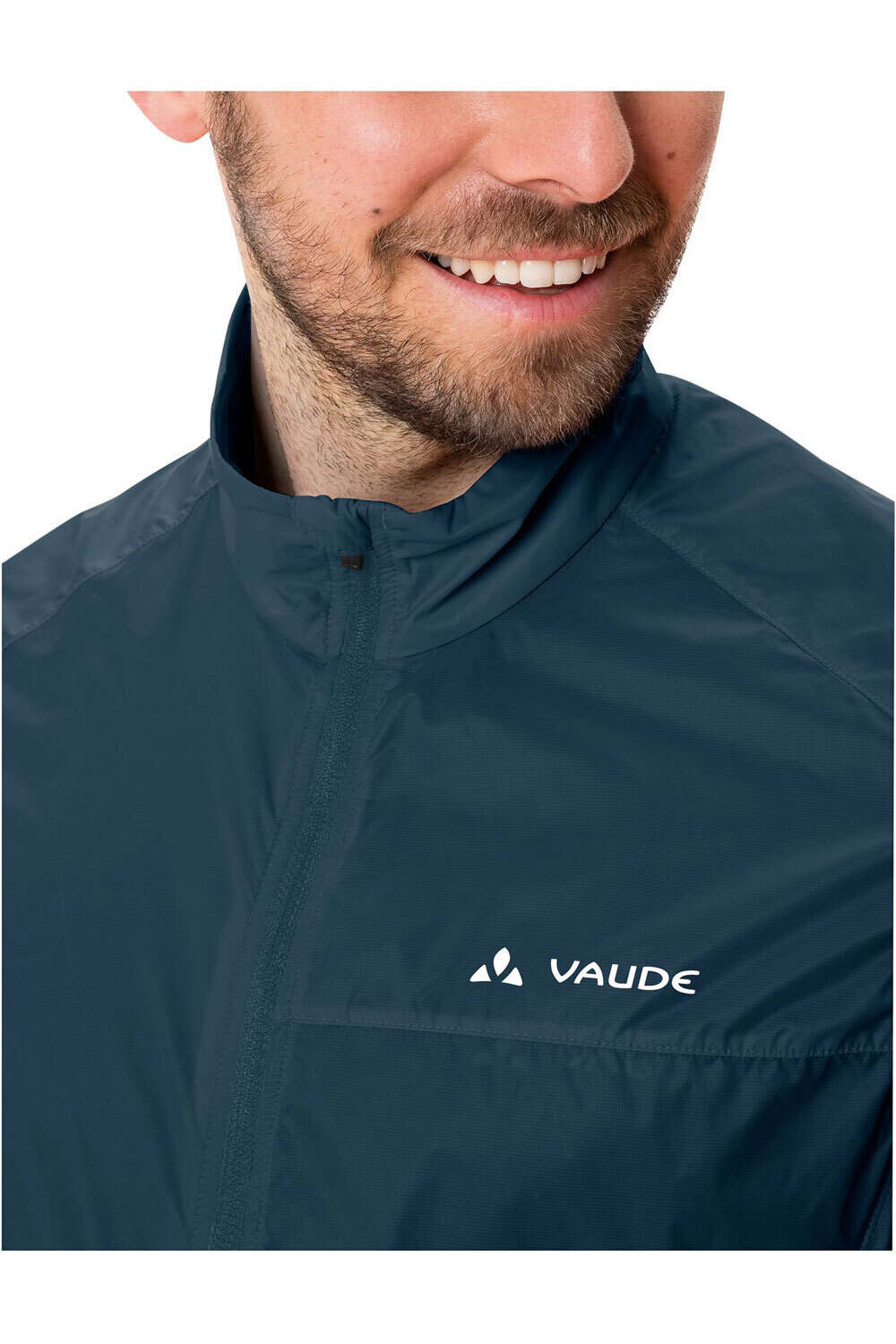 Vaude chaleco ciclismo cortavientos Men's Air Vest III vista detalle