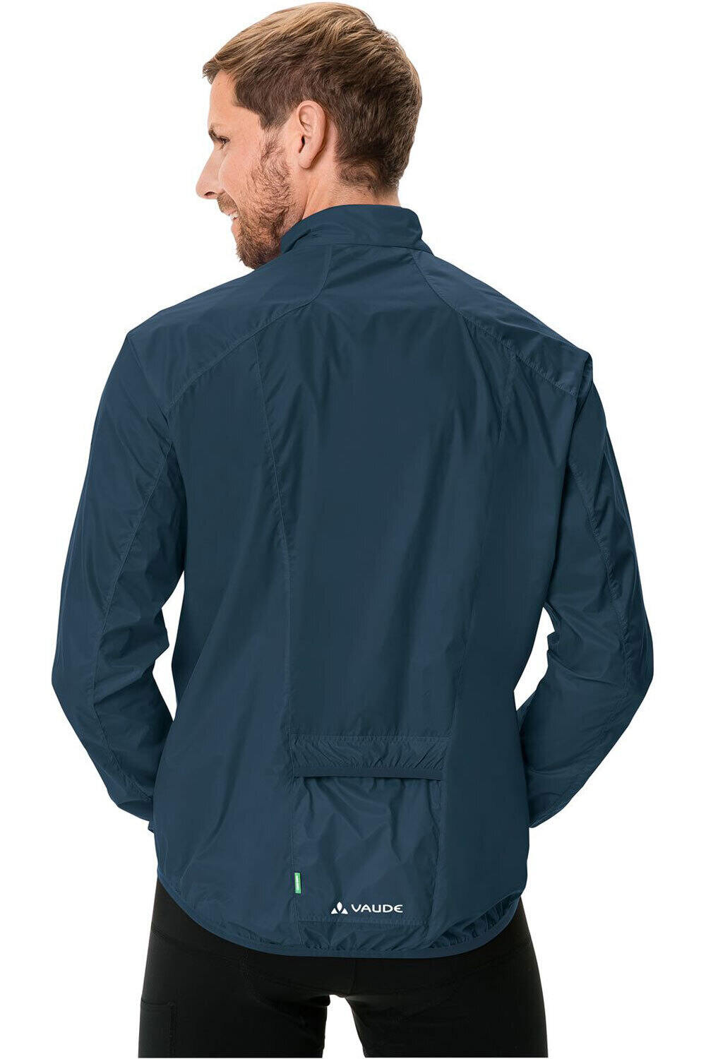 Vaude chaqueta impermeable ciclismo hombre Men's Air Jacket III vista trasera