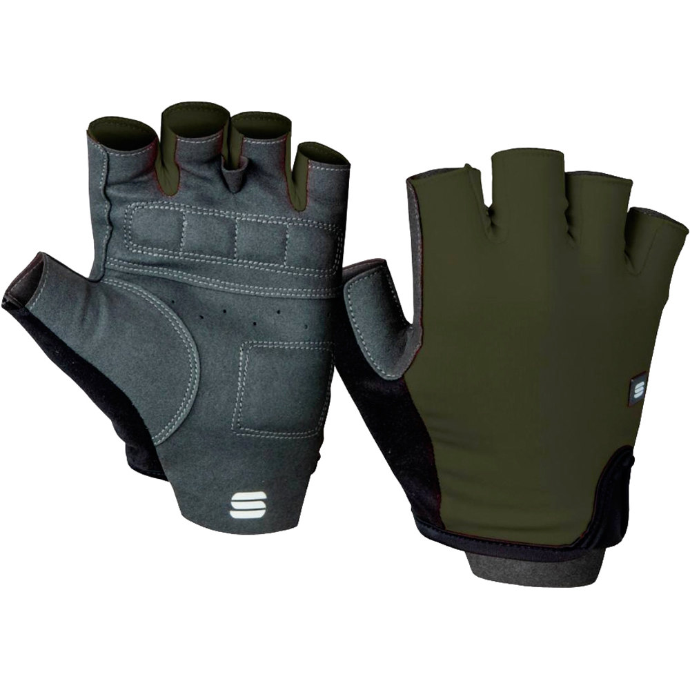 Matchy guantes cortos ciclismo Verde (XXL)