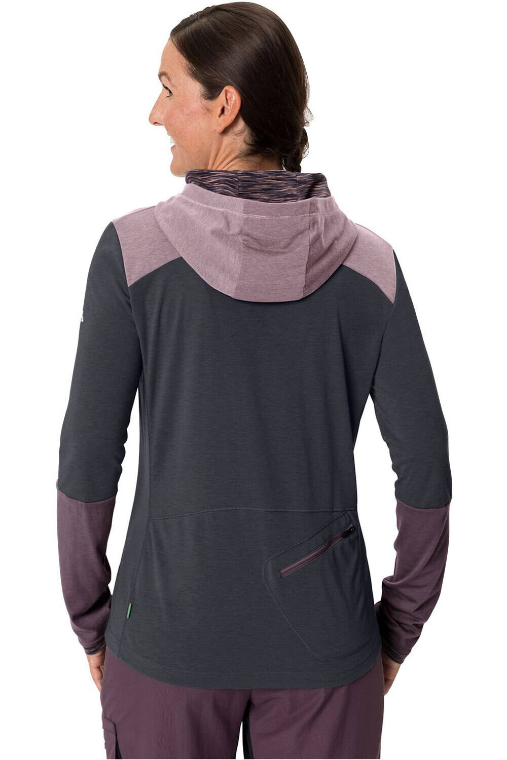 Vaude maillot manga larga mujer Women's Tremalzo LS Shirt vista trasera