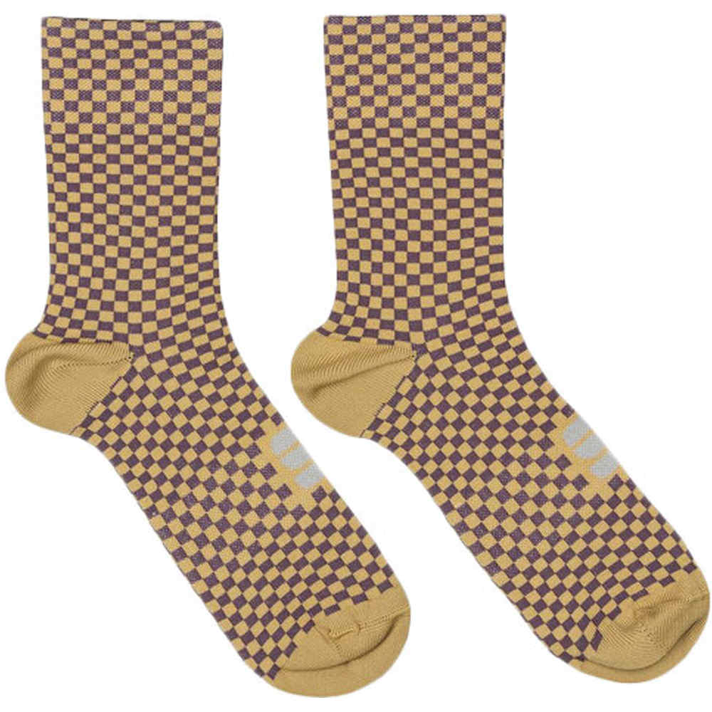 Checkmate w calcetines ciclismo Oro (S/M)