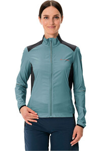 Vaude chaqueta impermeable ciclismo mujer Women's Air Pro Jacket vista frontal