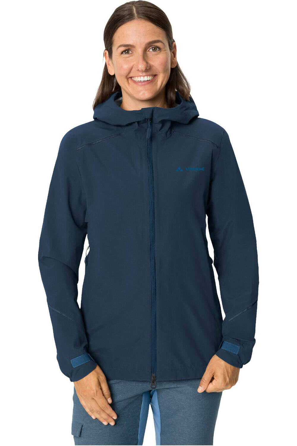 Vaude chaqueta impermeable ciclismo mujer Women's Yaras Jacket IV vista frontal