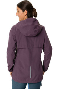 Vaude chaqueta impermeable ciclismo mujer Women's Yaras Jacket IV vista trasera