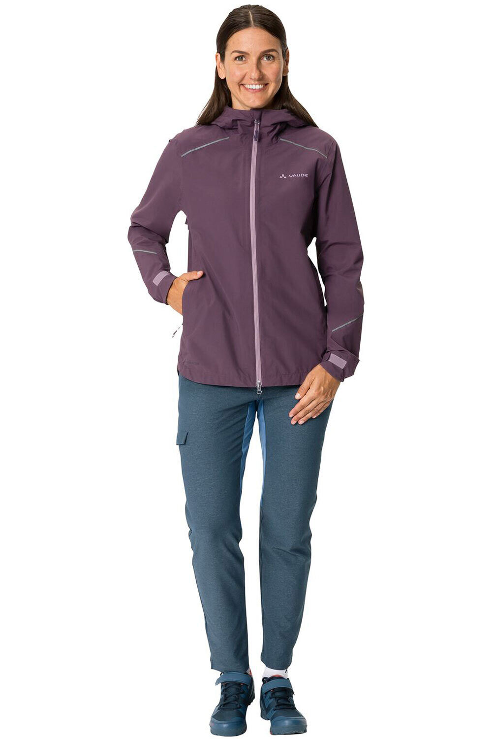 Vaude chaqueta impermeable ciclismo mujer Women's Yaras Jacket IV 04