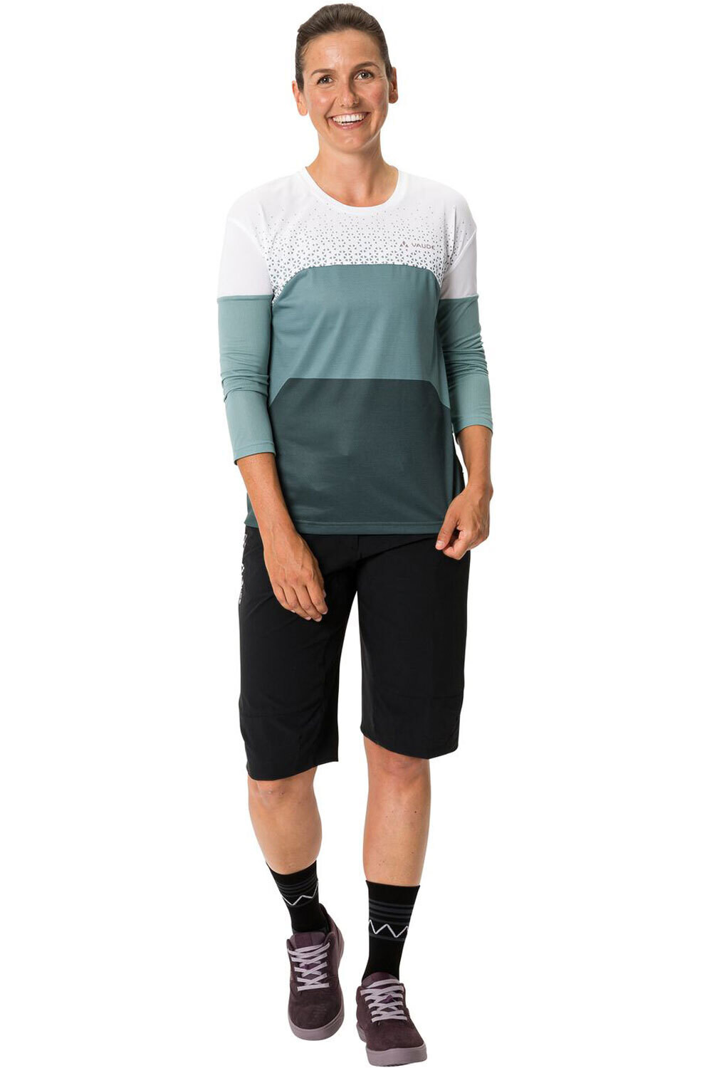 Vaude maillot manga larga mujer Women's Moab LS T-Shirt V 04