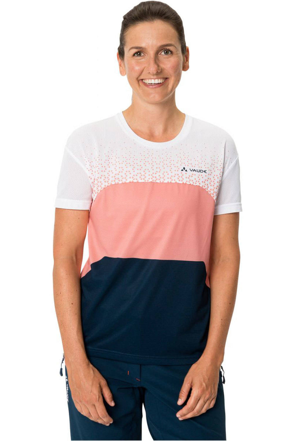 Vaude camiseta ciclismo mujer Women's Moab T-Shirt VI vista frontal