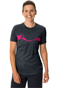 Vaude camiseta ciclismo mujer Women's Bracket T-Shirt vista frontal