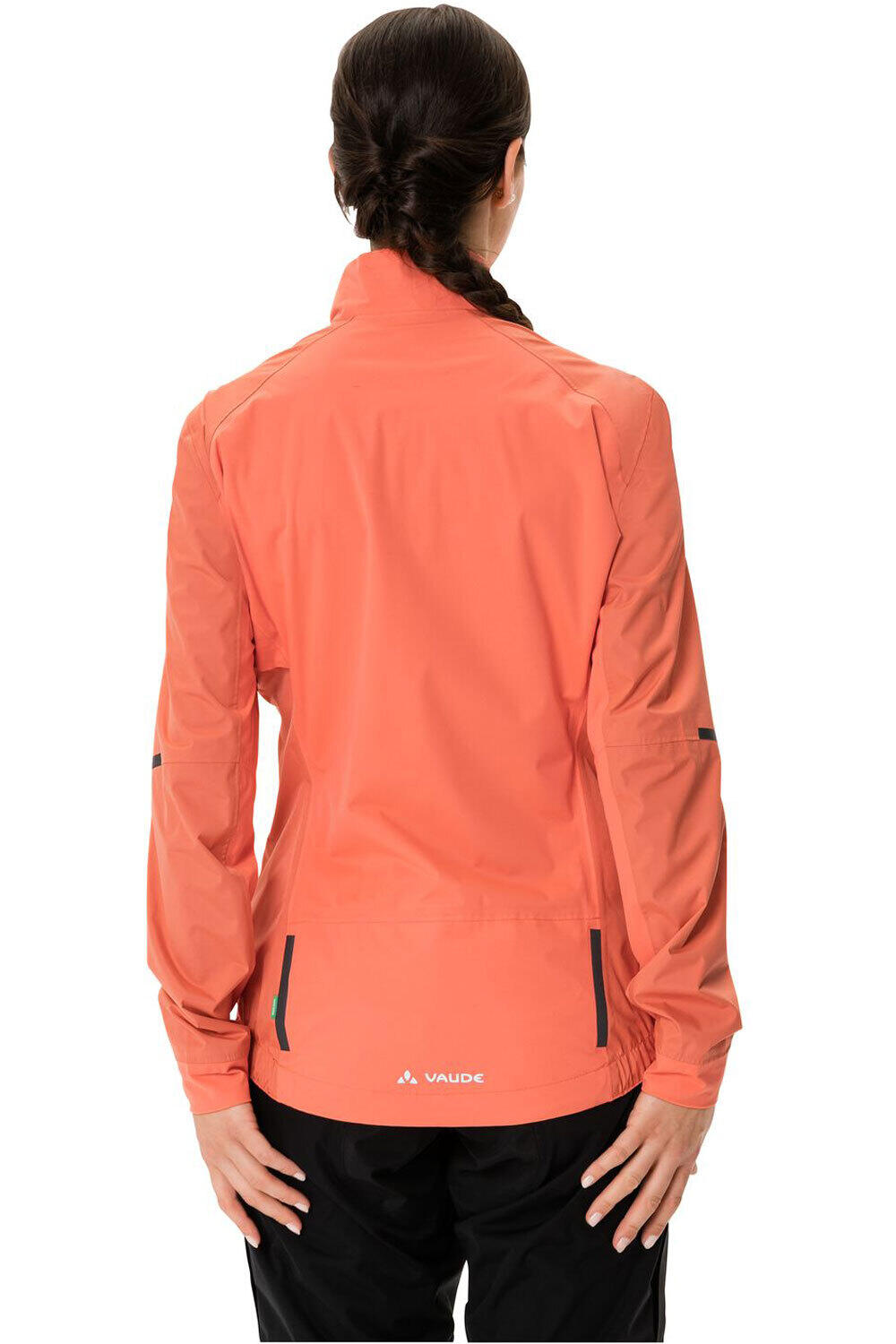 Vaude chaqueta impermeable ciclismo mujer Women's Kuro Rain Jacket vista trasera