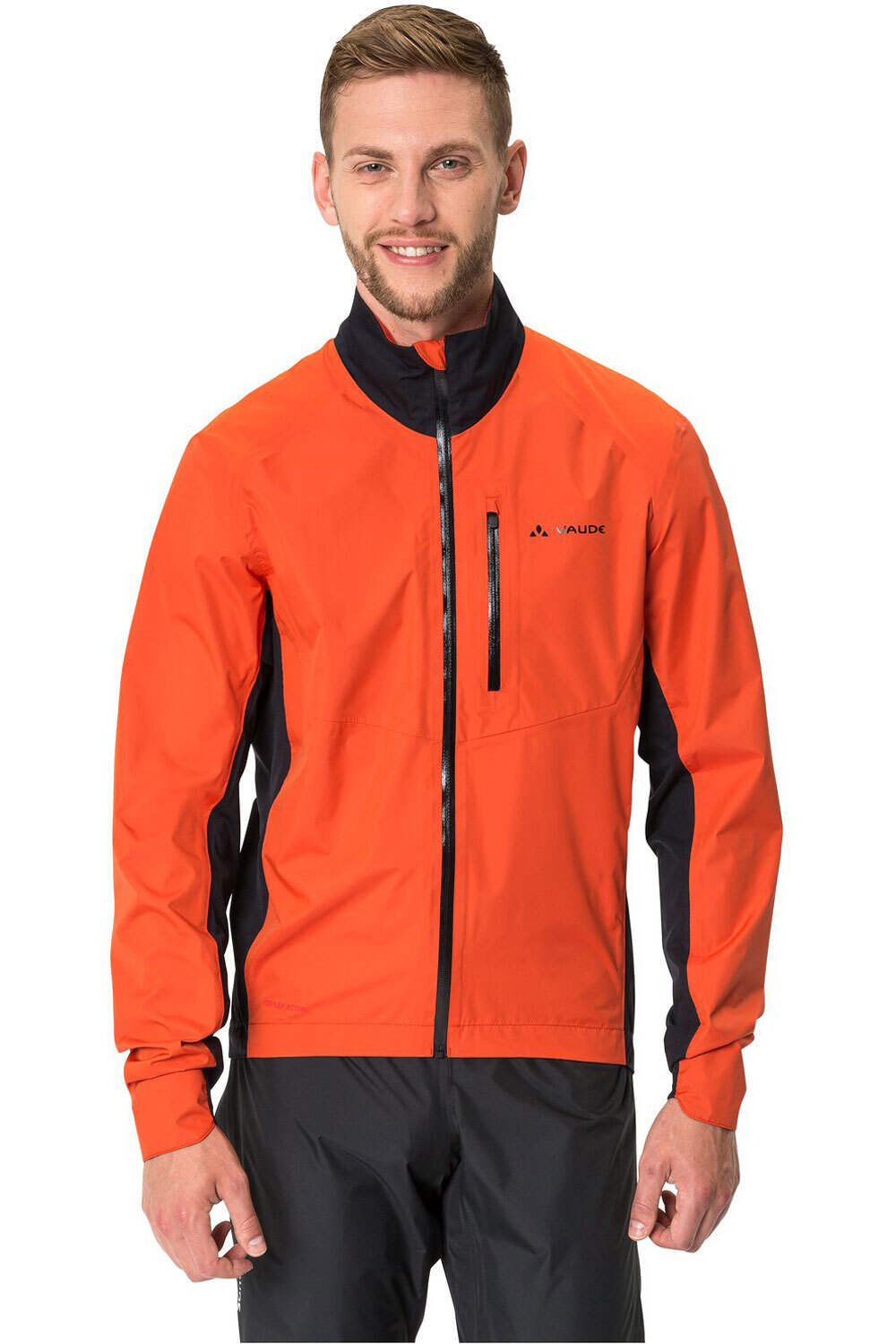 Vaude chaqueta impermeable ciclismo hombre Men's Kuro Rain Jacket vista frontal