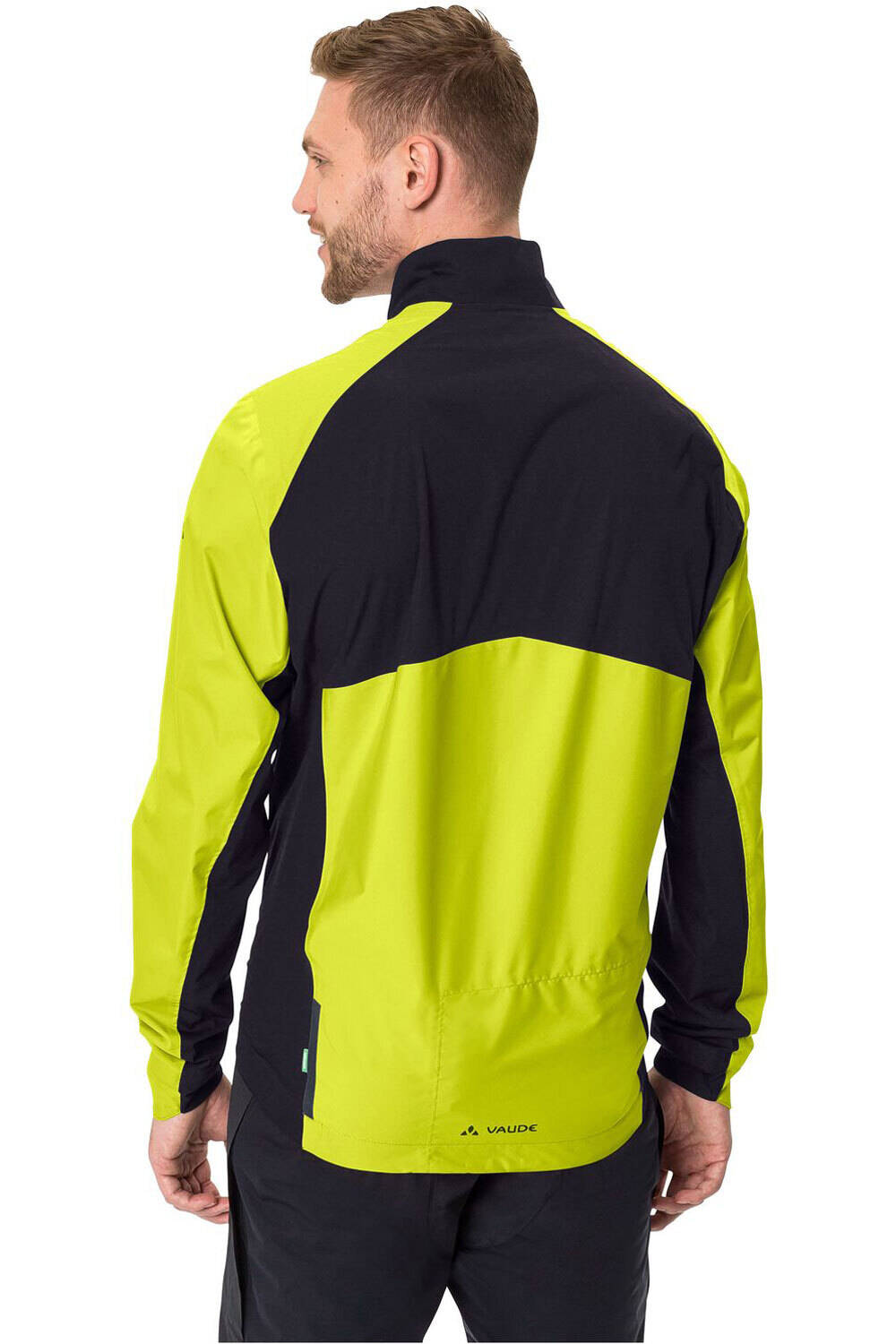 Vaude chaqueta impermeable ciclismo hombre Men's Kuro Rain Jacket vista trasera