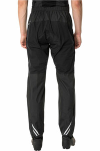 Vaude culotte largo hombre Men's Kuro Rain Pants vista trasera