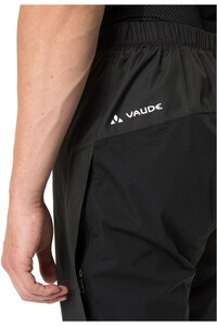 Vaude culotte largo hombre Men's Kuro Rain Pants vista detalle