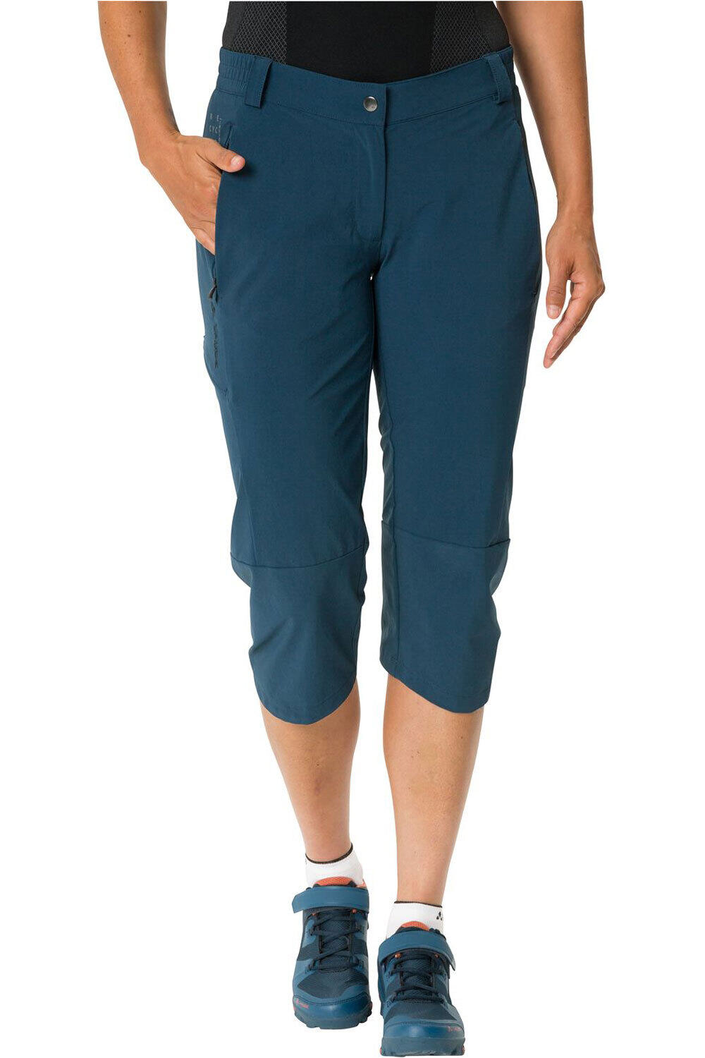 Yaras 3/4 culotte pirata mujer Azul (42)