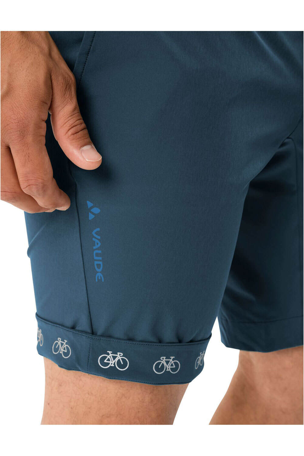 Vaude pantalón corto ciclismo hombre Men's Cyclist Shorts vista detalle