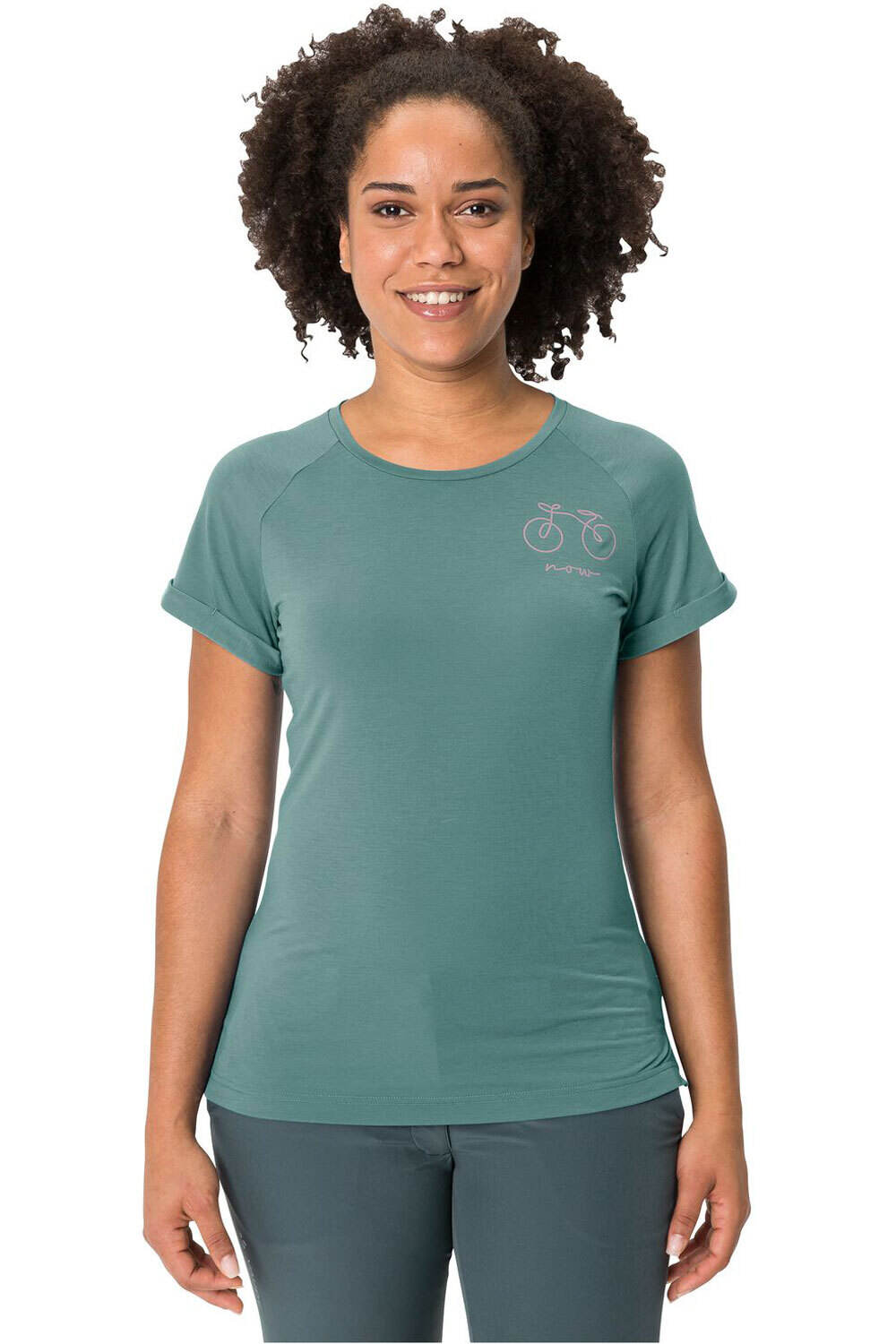 Vaude camiseta ciclismo mujer Women's Cyclist 2 T-Shirt vista frontal