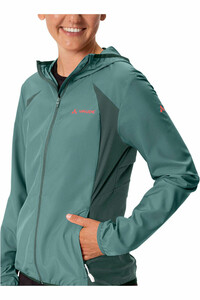 Vaude cortavientos ciclismo mujer Women's Qimsa Air Jacket vista detalle