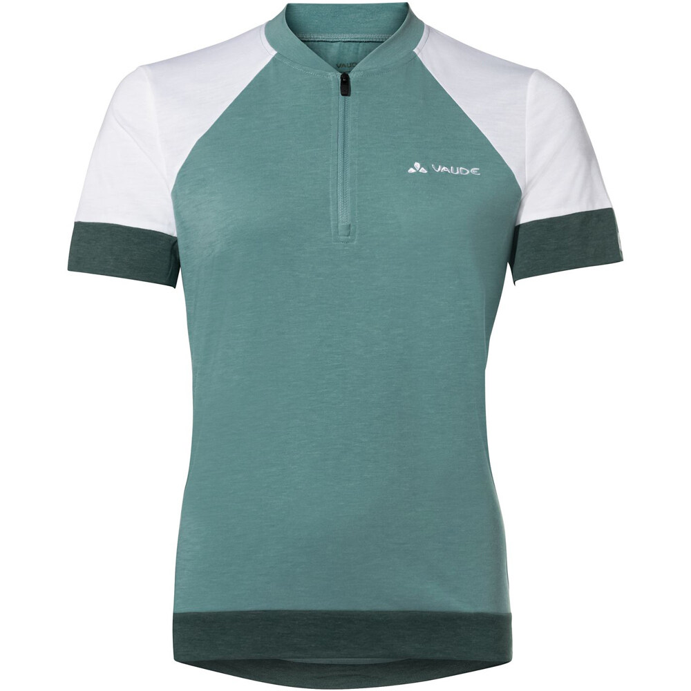 Vaude maillot manga corta mujer Women's Altissimo Q-Zip Shirt 05