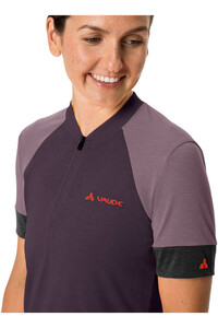 Vaude maillot manga corta mujer Women's Altissimo Q-Zip Shirt vista detalle