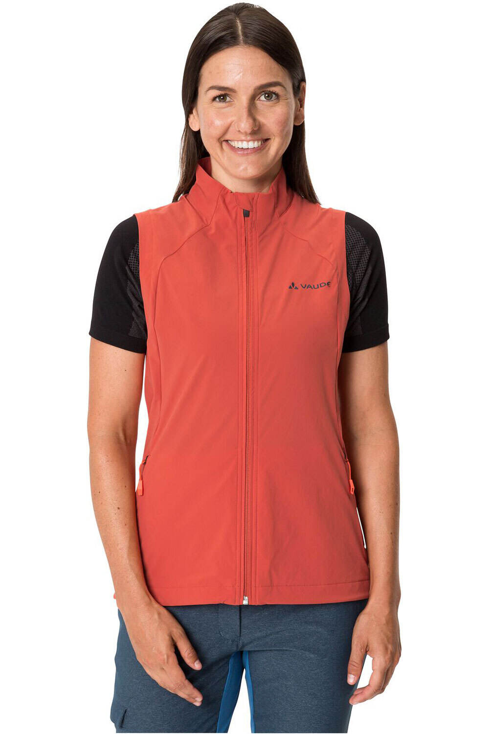 Vaude chaleco ciclismo Women's Yaras Vest vista frontal