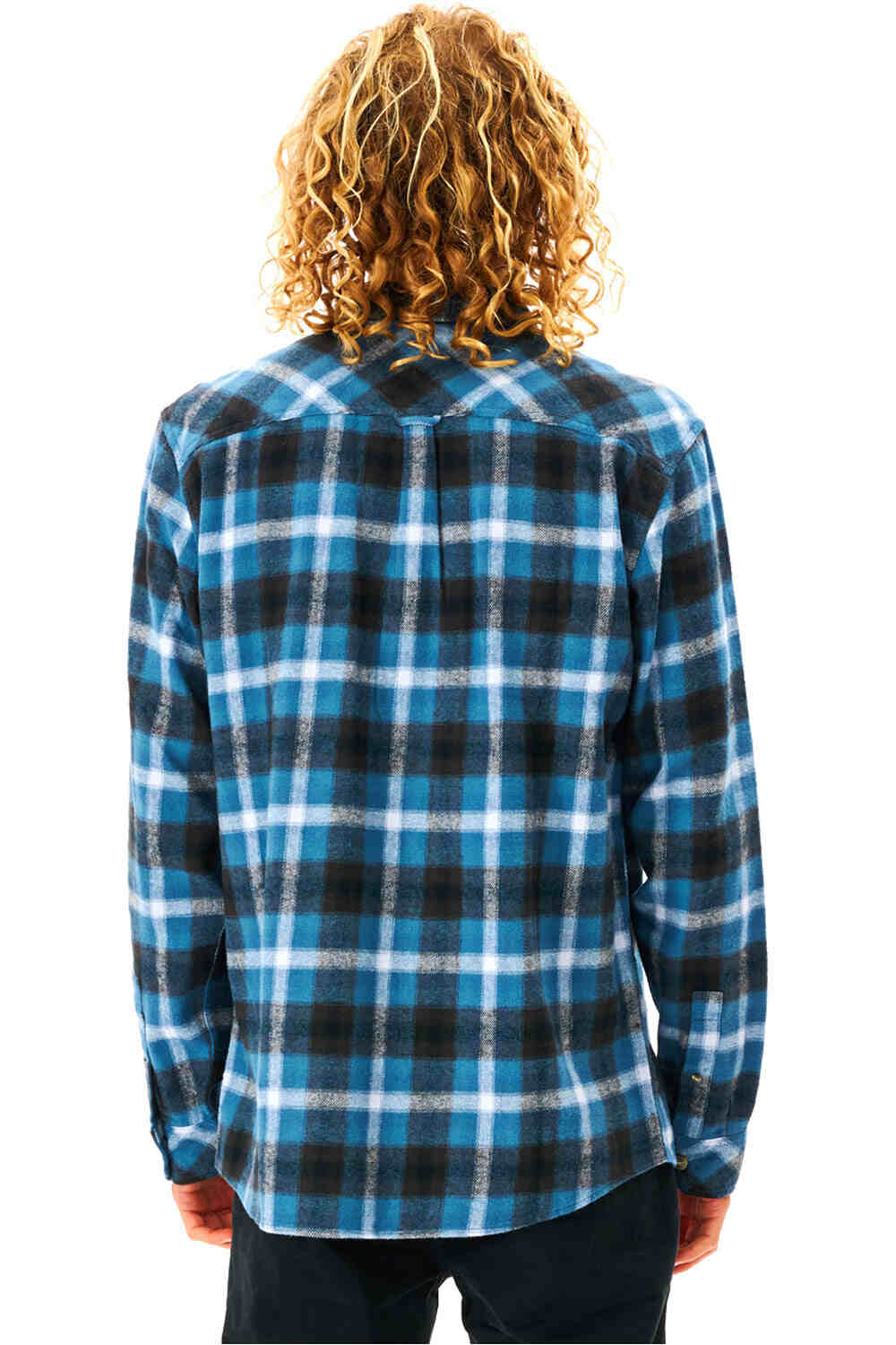 Rip Curl camisa manga larga hombre SWC FLANNEL SHIRT vista trasera