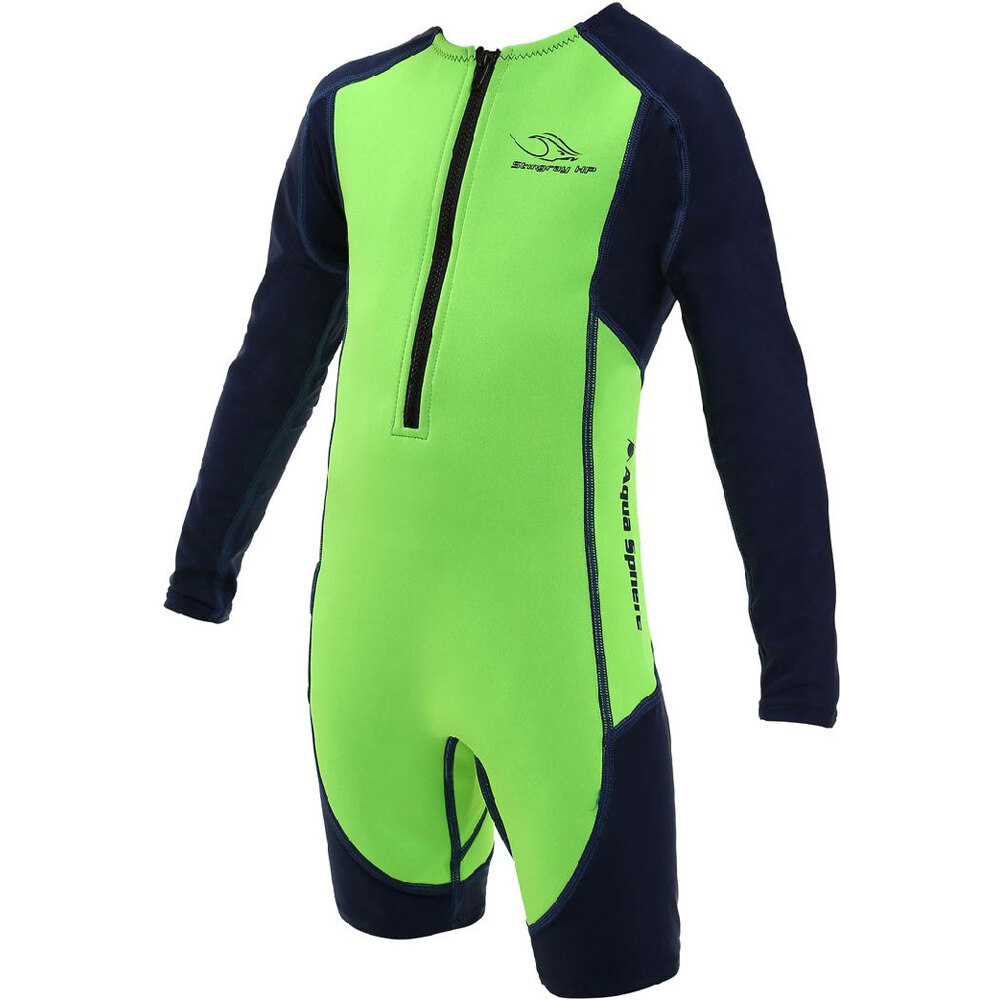 Aquasphere traje lycra niño STINGRAY HP2 LS vista frontal