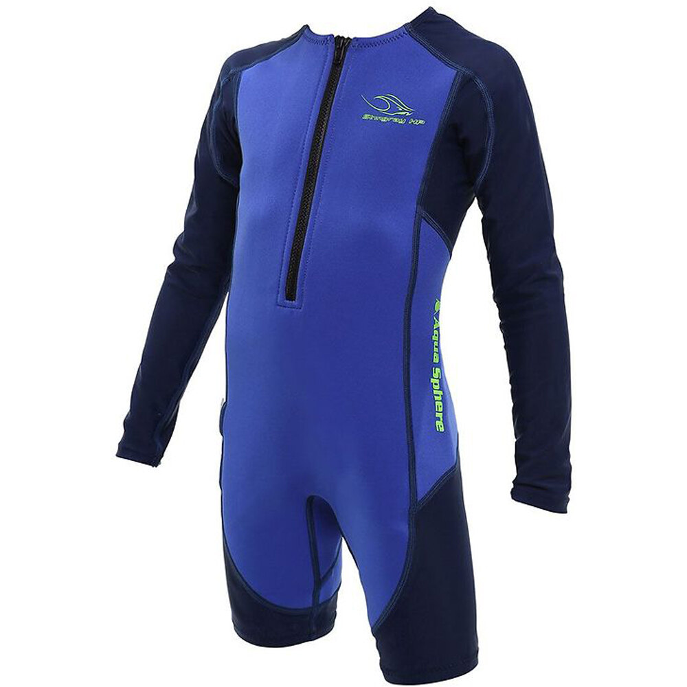 Aquasphere traje lycra niño STINGRAY HP2 LS vista frontal