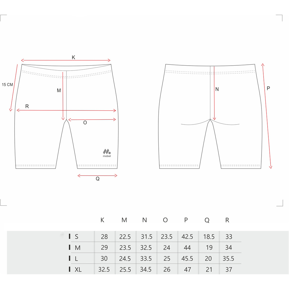 Mobel Equipamiento Forum Sport MALLA CORTA HOMBRE FS RUNNING 04