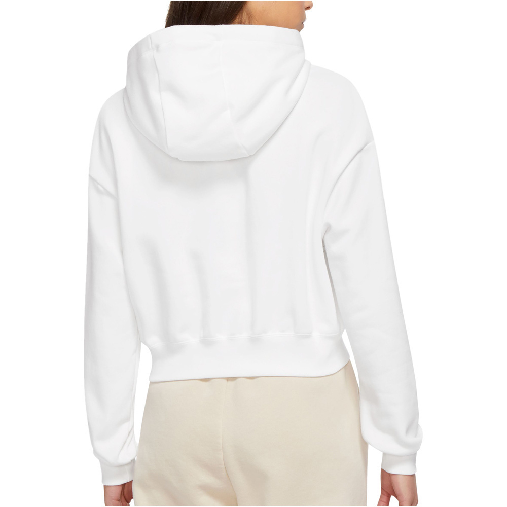 Nike sudadera mujer NSW CLUB FLC GX CROP HDY 03