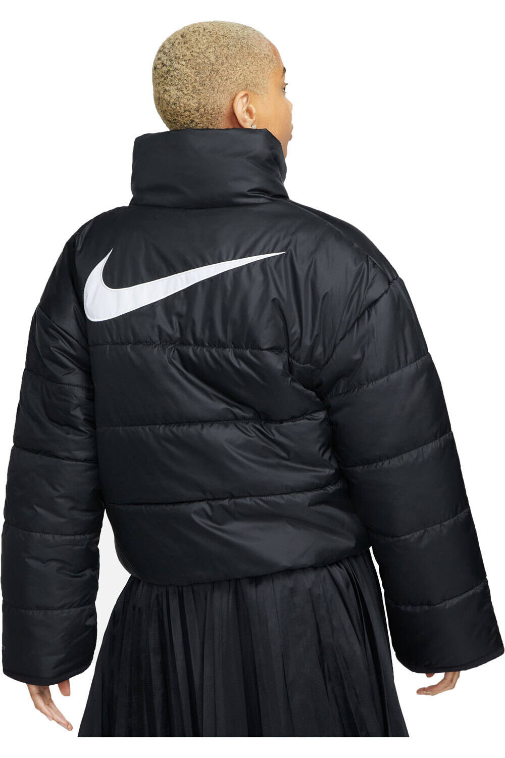 Nike chaquetas mujer NSW TF RPL CLSSC HD JKT vista trasera