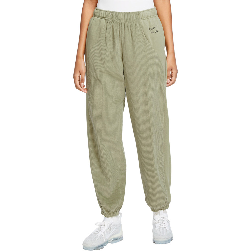 Nike pantalón mujer NSW AIR CORD FLC HR PNT vista frontal