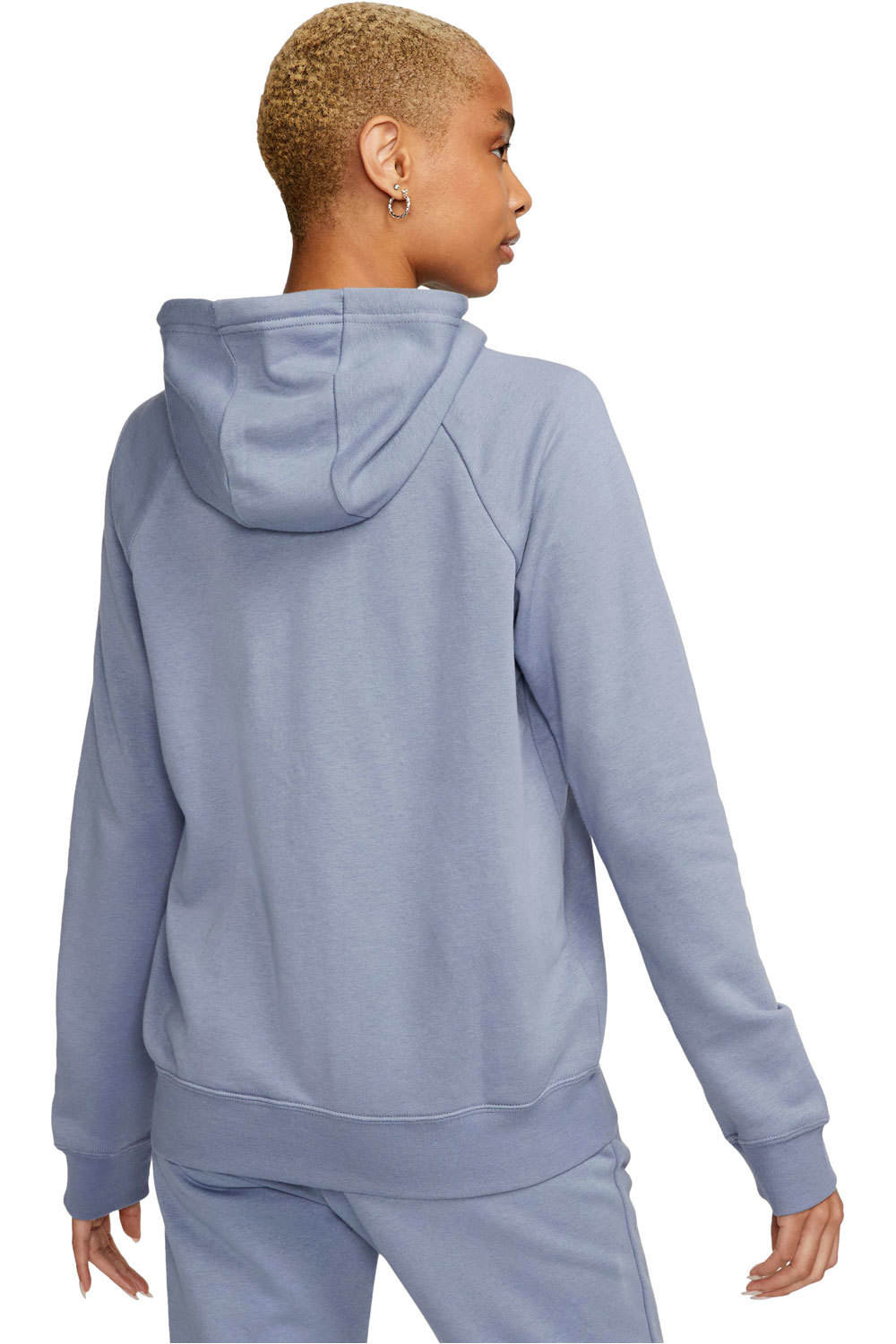 Nike sudadera mujer NSW ESSNTL FLC FZ HOODIE vista trasera