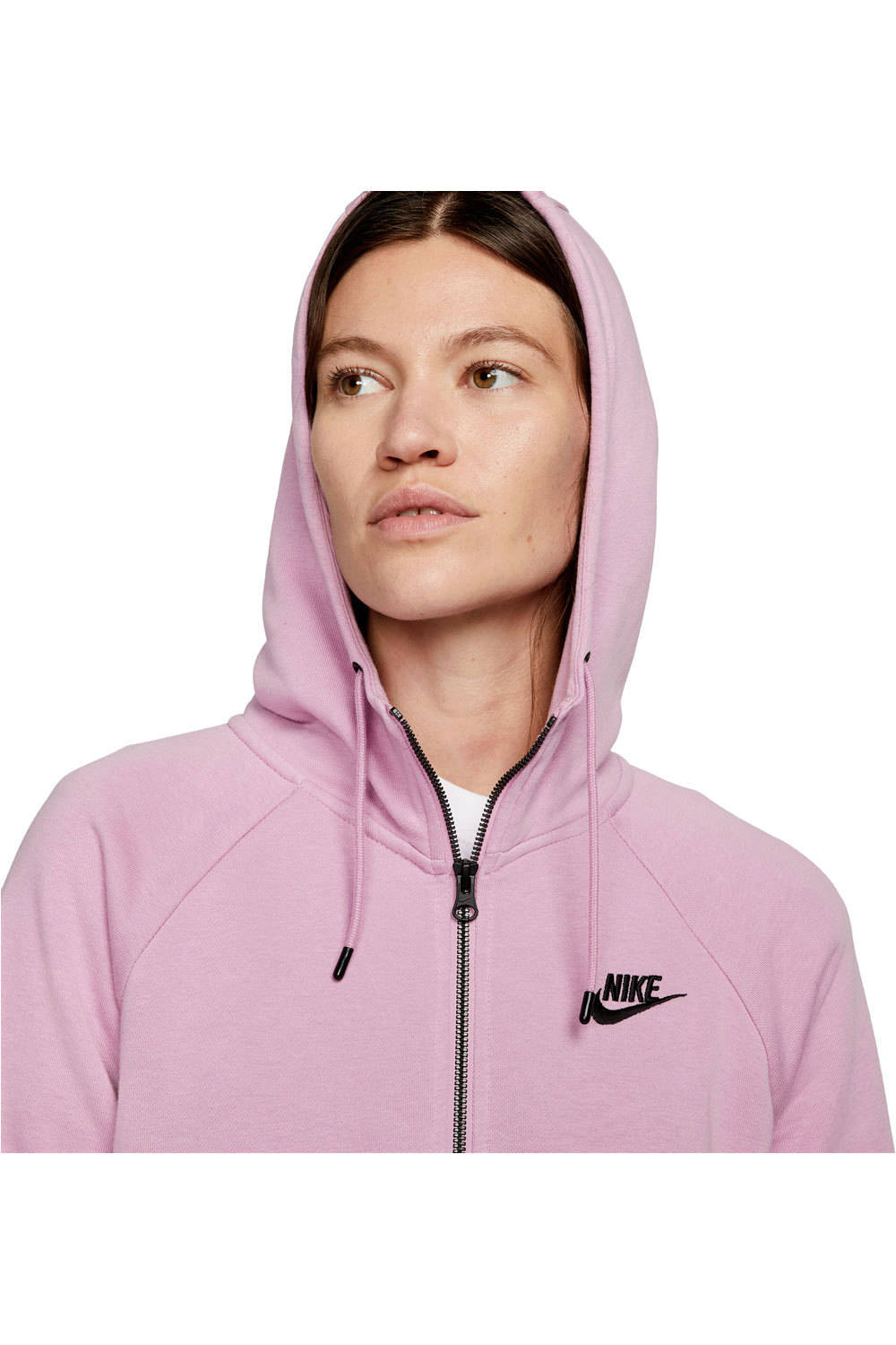 Nike sudadera mujer NSW ESSNTL FLC FZ HOODIE vista detalle