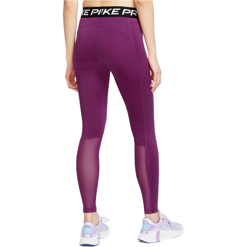 Nike pantalones y mallas largas fitness mujer NP 365 TIGHT vista trasera