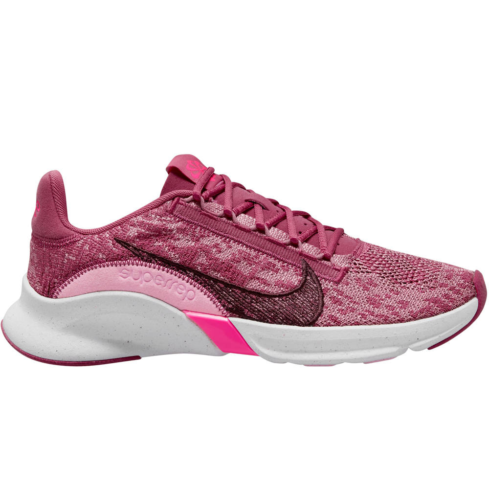 Nike zapatillas fitness mujer SUPERREP GO 3 NN FK lateral exterior