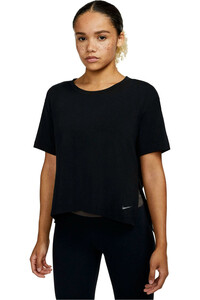 Nike camisetas yoga NY DF S/S TOP vista frontal