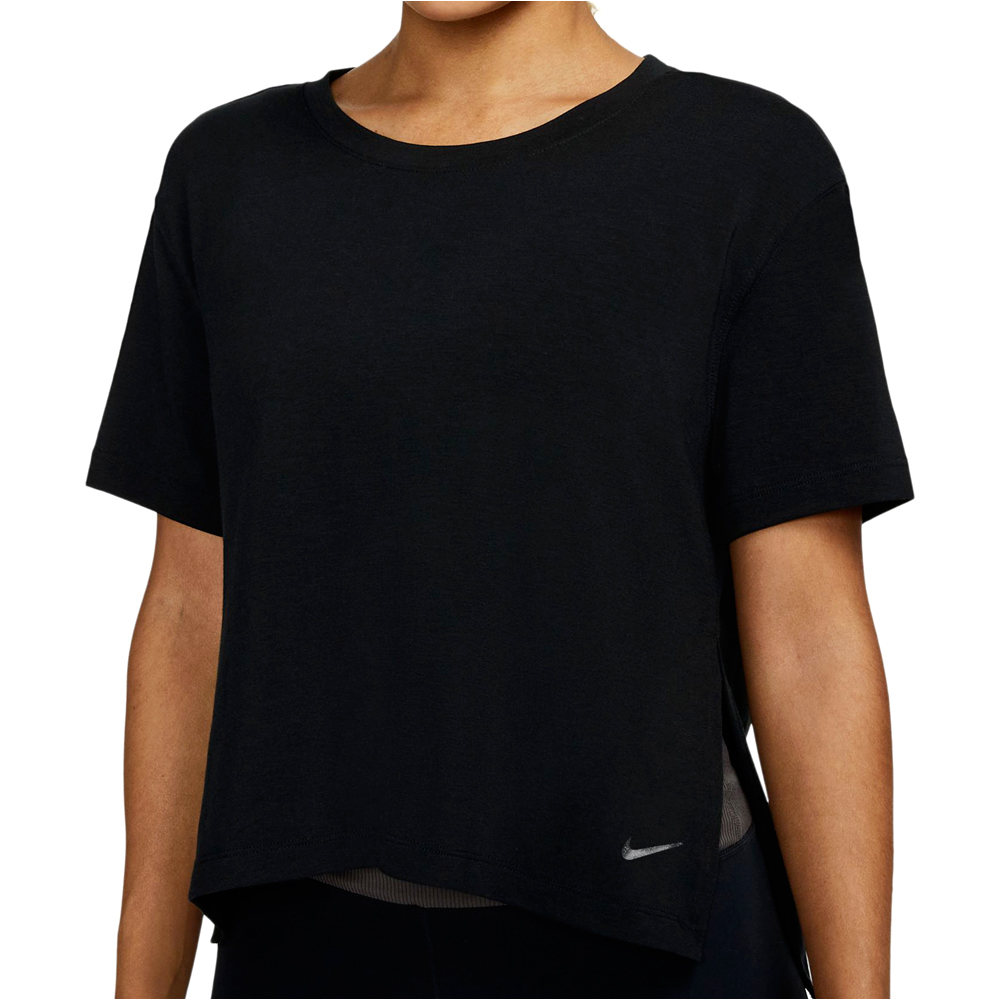 Nike camisetas yoga NY DF S/S TOP 03