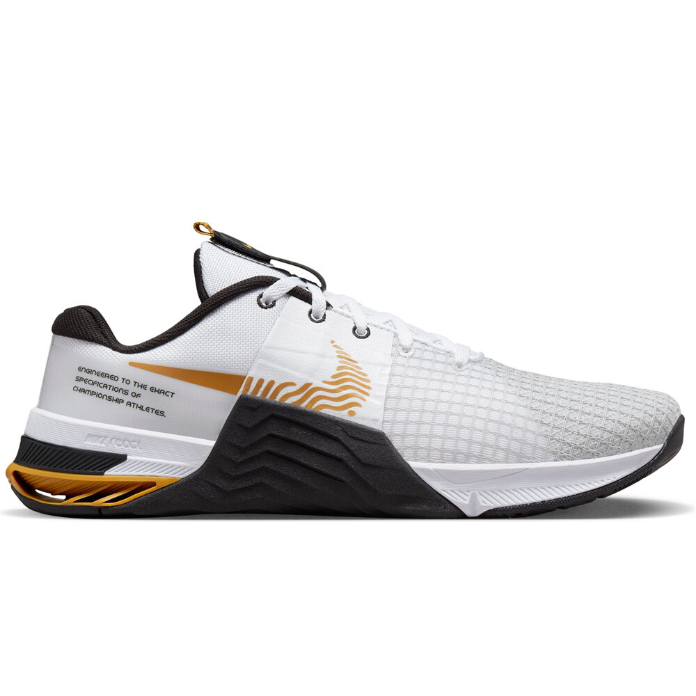 Nike zapatilla cross training hombre METCON 8 lateral exterior