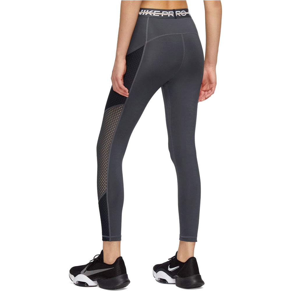 Nike pantalones y mallas largas fitness mujer DF HR 7/8 TGHT FEMME vista trasera