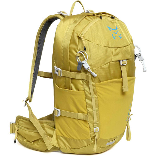 Mochila deportiva con cordón y bolsillos de malla, compartimento para  zapatos, resistente al agua, para mujeres y hombres, Amarillo, Classic