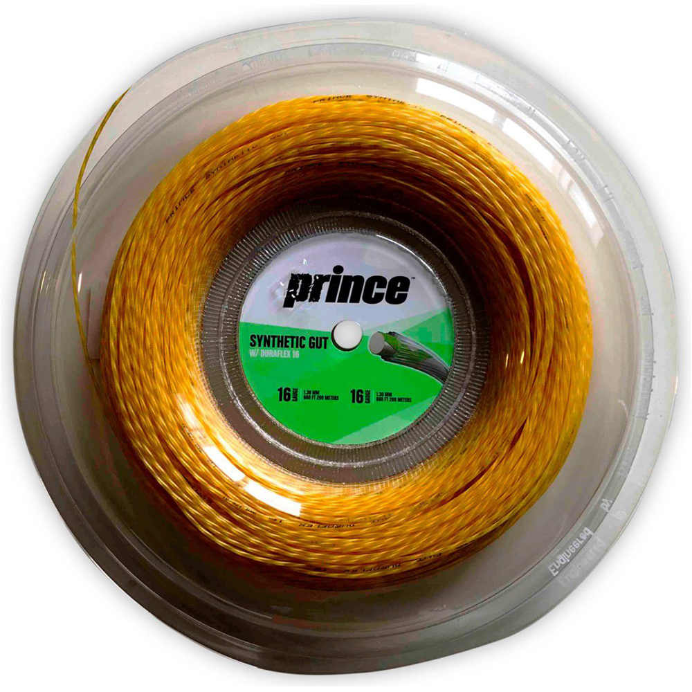 Cordaje synthetic gut w/ duraflex 16 200m cordaje tenis (UNICA)
