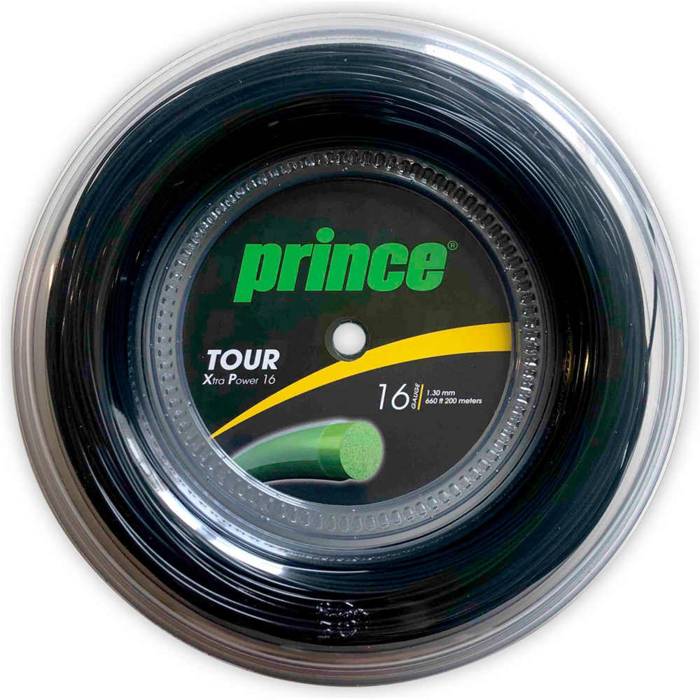 Prince cordaje tenis CORDAJE TOUR XP 16 (200M) vista frontal