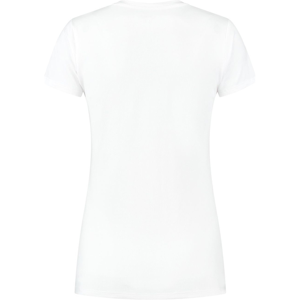K-Swiss camiseta tenis manga corta mujer HYPERCOURT LOGO 2 vista trasera