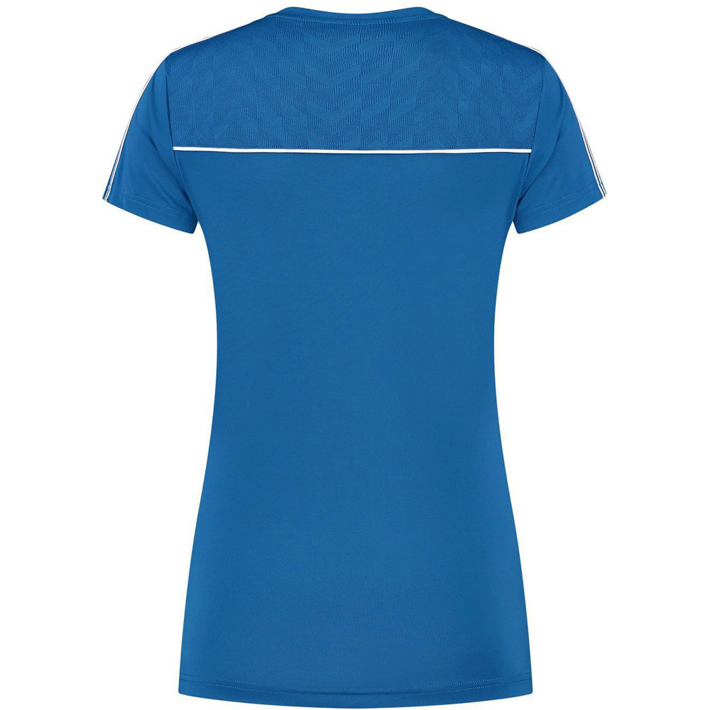 K-Swiss camiseta tenis manga corta mujer HYPERCOURT ROUNDNECK vista trasera
