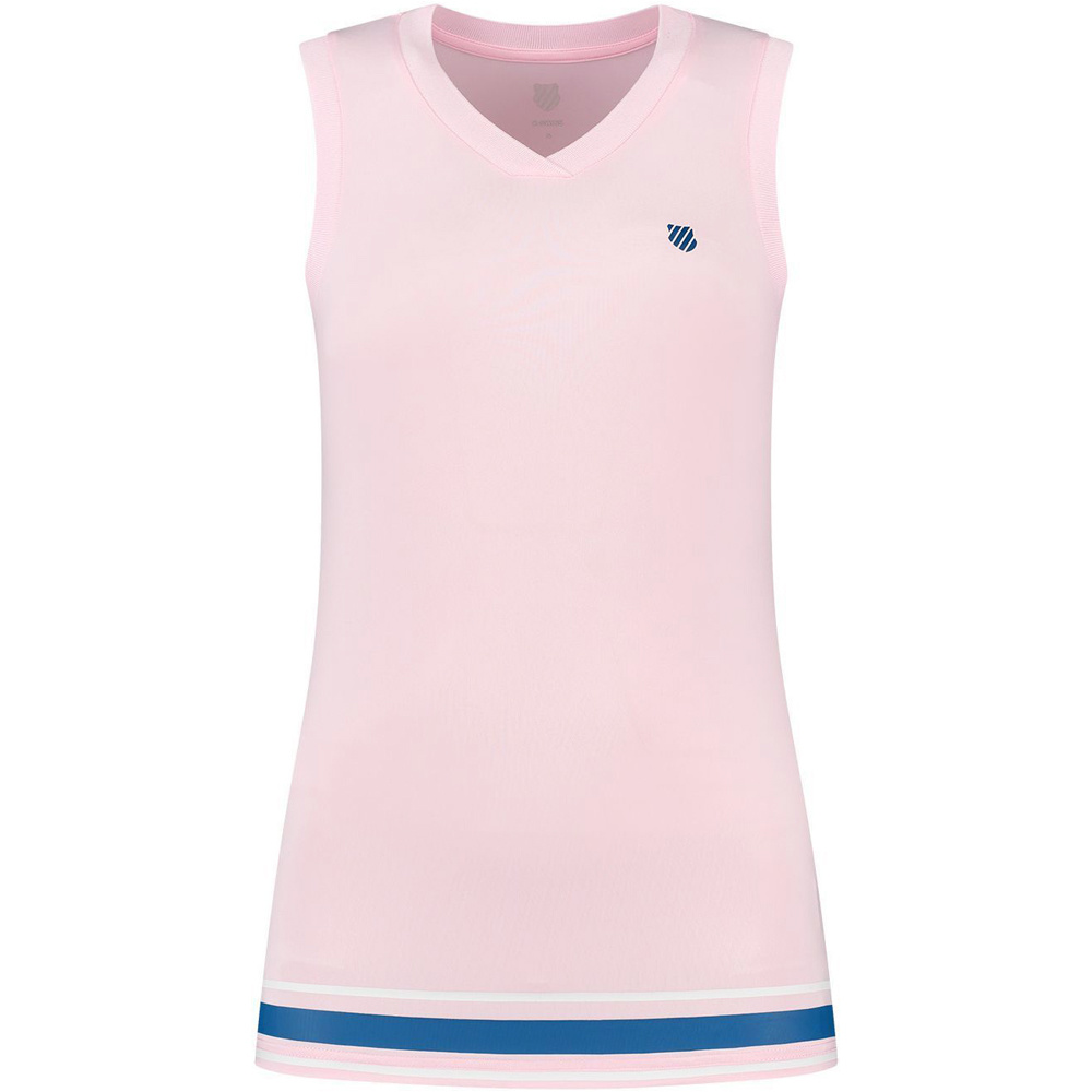 K-Swiss camiseta tirantes mujer HYPERCOURT SIN vista frontal