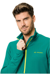 Vaude forro polar hombre LIVIGNO HALFZIP II vista detalle