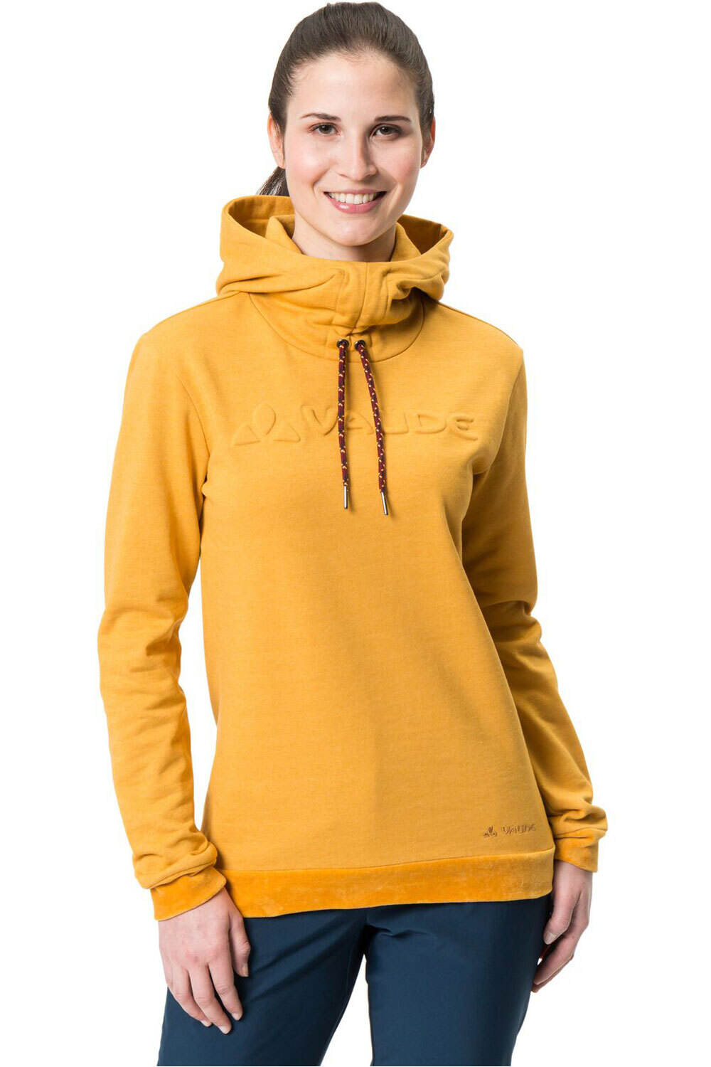 Vaude Sudaderas Montaña Mujer MANUKAU HOODY II vista frontal