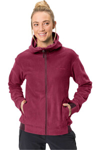 Vaude Sudaderas Montaña Mujer NEYLAND FLEECE HOODY vista frontal