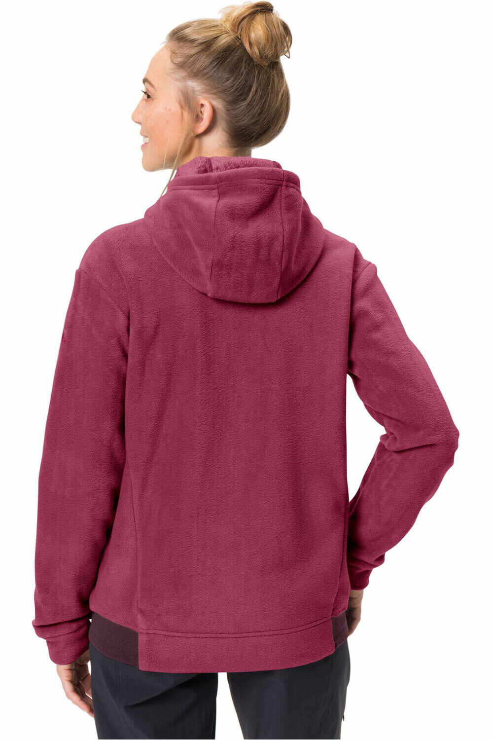 Vaude Sudaderas Montaña Mujer NEYLAND FLEECE HOODY vista trasera