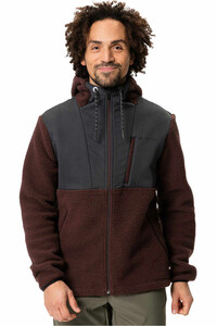 Vaude forro polar hombre MANUKAU FLEECE JACKET II vista frontal